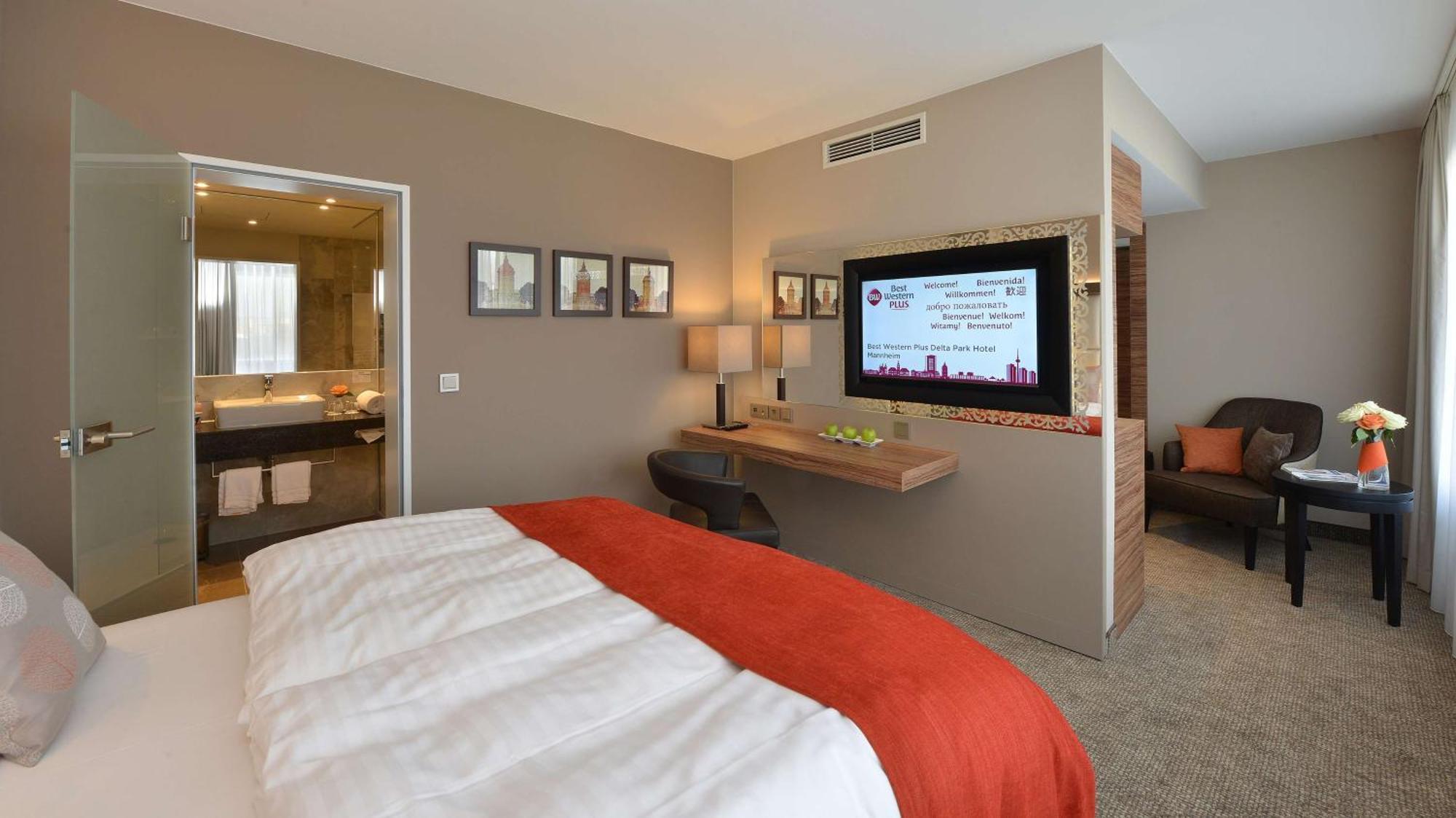 Best Western Plus Delta Park Hotel Мангейм Экстерьер фото