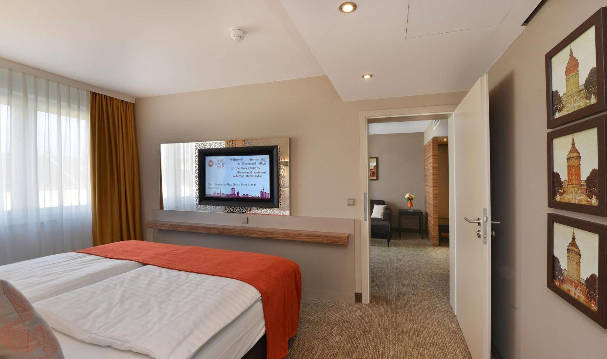 Best Western Plus Delta Park Hotel Мангейм Экстерьер фото